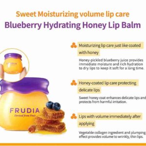 Frudia Blueberry Hydrating Honey Lip Balm