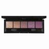 GRIGI Pro Palette Metallic & Shimmer Eyeshadow Palette 5 Colors Gold & Purple No 501