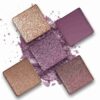 GRIGI Pro Palette Metallic & Shimmer Eyeshadow Palette 5 Colors Gold & Purple No 501 - Image 2