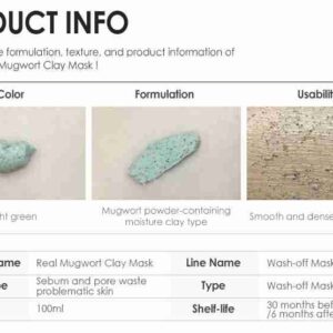 Isntree Real Mugwort Clay Mask