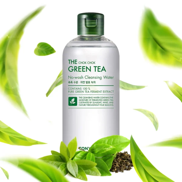 The Chok Chok Green Tea No-wash Cleansing Water adv