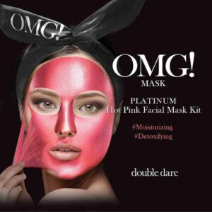 double dare OMG! Platinum Hot Pink Facial Mask Kit