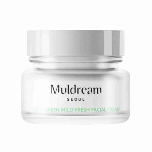 Muldream vegan green mild fresh facial cream