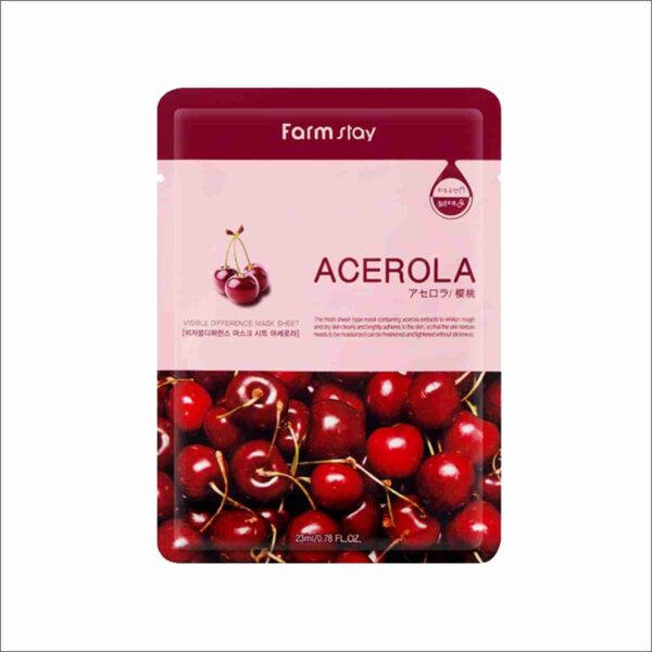 Farmstay Visible Difference Mask Sheet Acerola