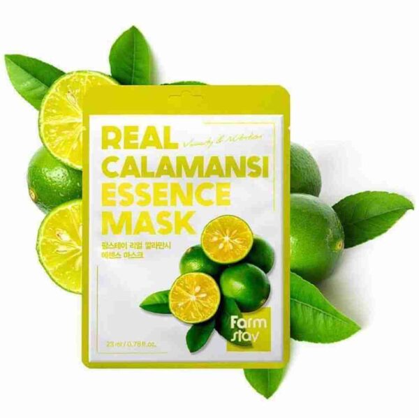 Farmstay Real Calamansi Essence Mask ad