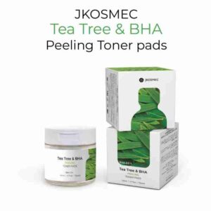 JKosmec Tea Tree and BHA Peeling Toner Pads