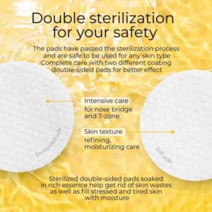 JKosmec Yuja and Vitamin C Hydrating Toner Pads