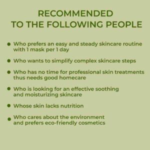 Skinsomnia Soothing X2 CICA Daily Mask