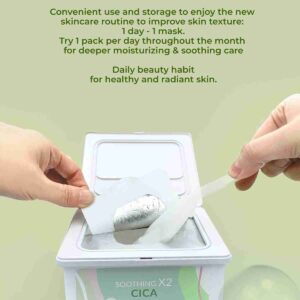 Skinsomnia Soothing X2 CICA Daily Mask