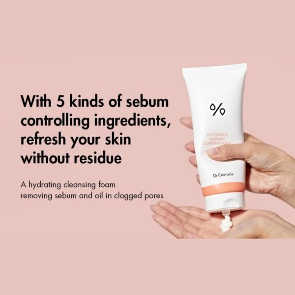 Dr. Ceuracle 5 Alpha Control Clearing Cleansing Foam 200ml - Image 5