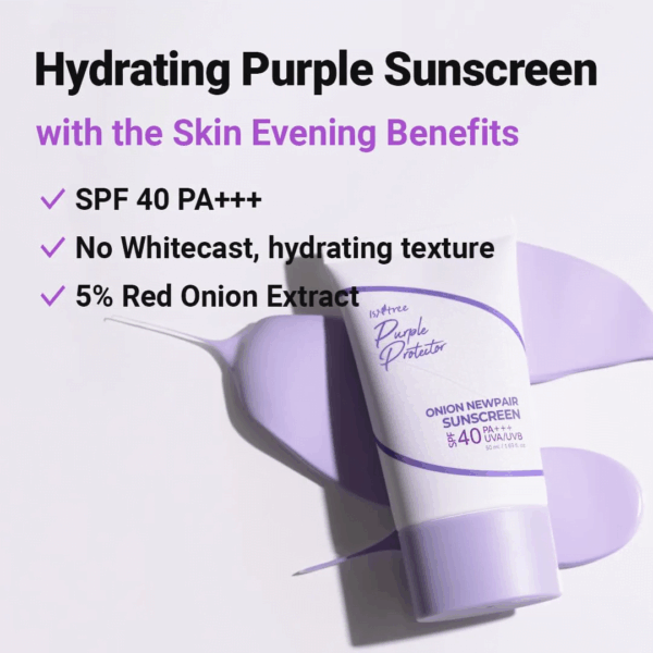 Isntree Onion Newpair Sunscreen 50ml - Image 4
